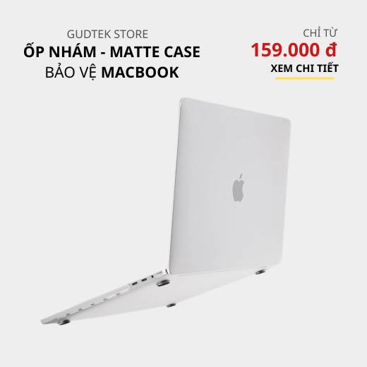 Ốp nhám Matte Case bảo vệ MacBook