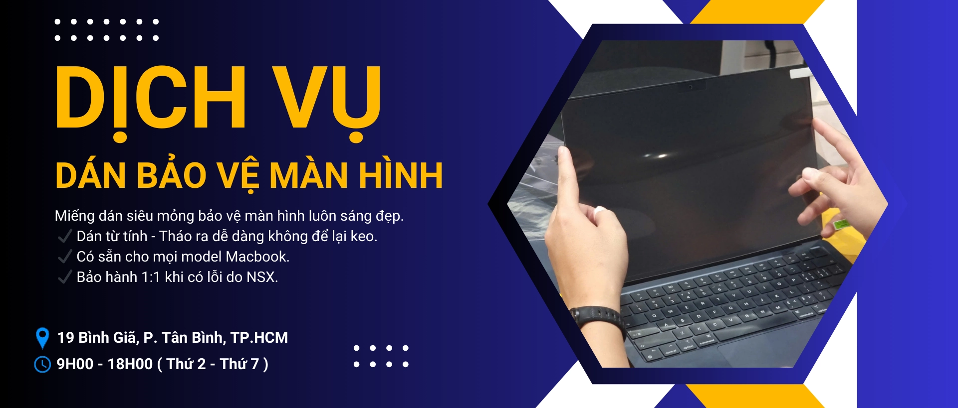 Dịch vụ dán iPhone - iPad tại chỗ